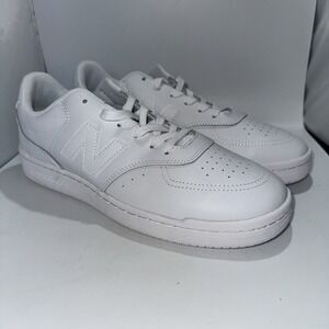 New Balance BB80 All White Leather Sneakers Casual Tennis Shoes Sneaker Mens 11